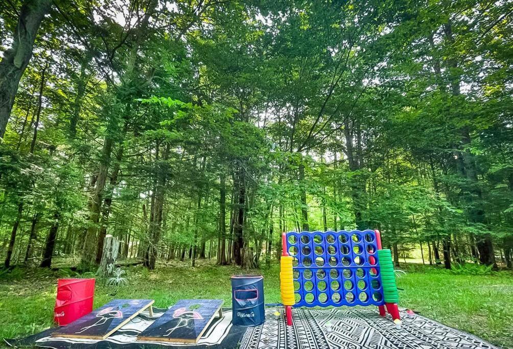 Zen Spa Oasis Retreat Sauna/Hotub/Firepit/Fun/Gameroom Blakeslee Luaran gambar