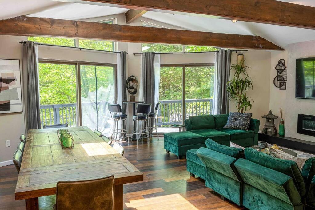 Zen Spa Oasis Retreat Sauna/Hotub/Firepit/Fun/Gameroom Blakeslee Luaran gambar
